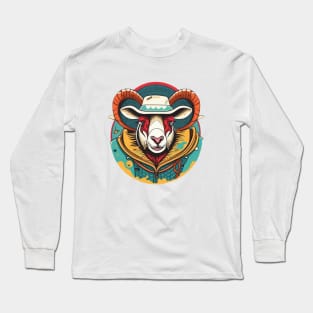 angry sheep Long Sleeve T-Shirt